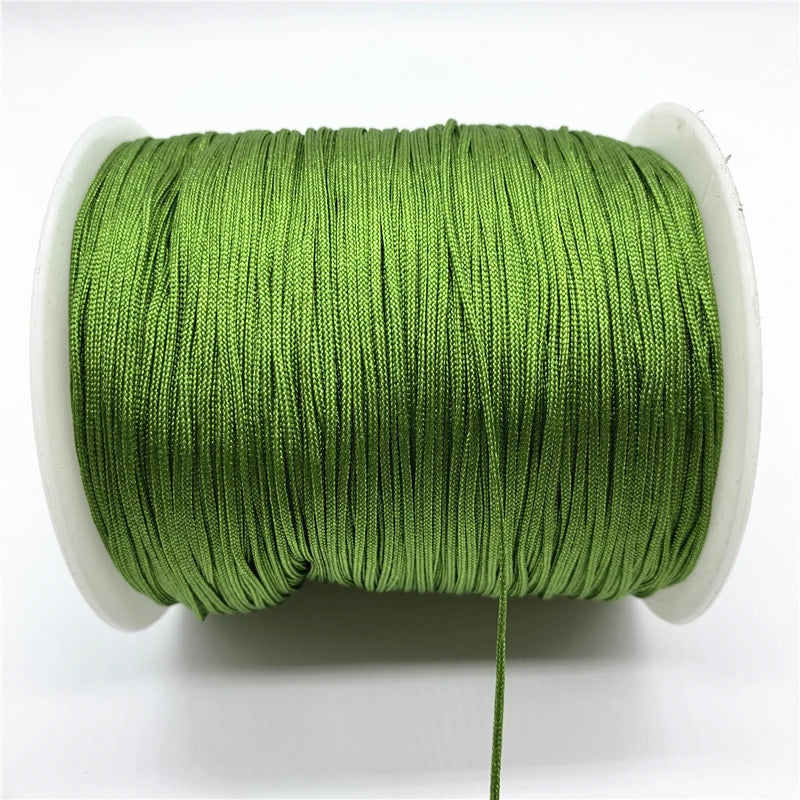Hilo Tripolino (Chino) 1mm Verde Militar - 90 Metros