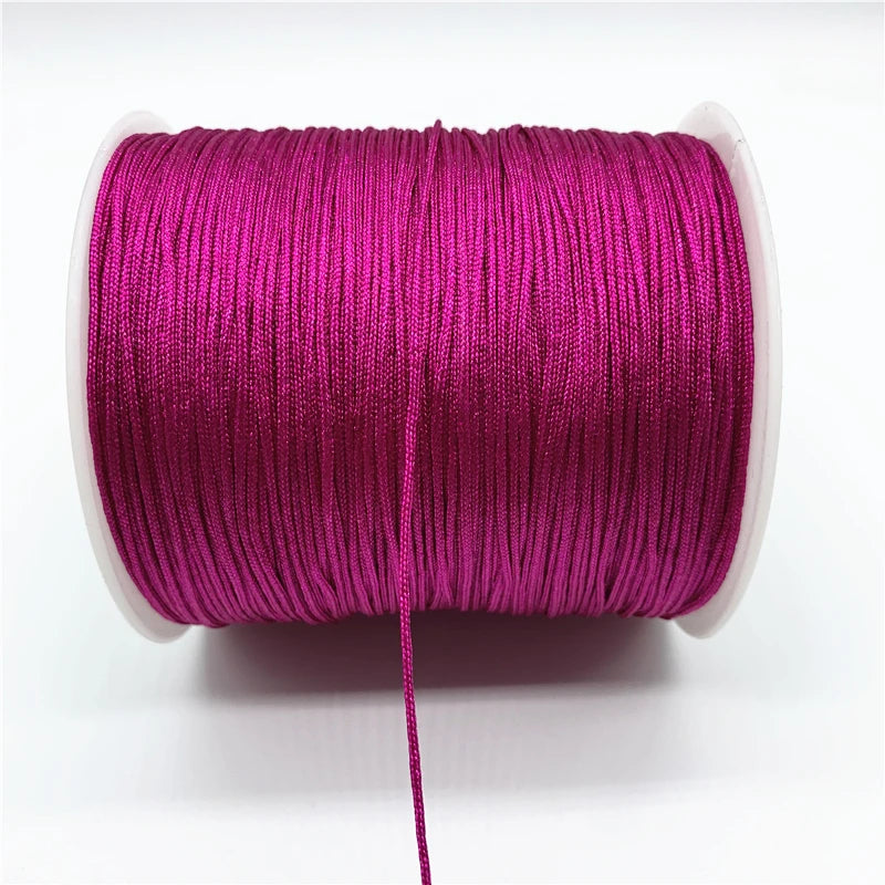 Hilo Tripolino (Chino) 0.8mm Magenta - 90 Metros