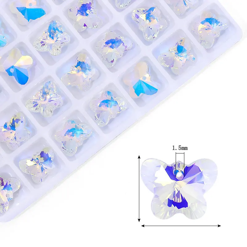 Figuras de Cristal Tornasol 1.8cm - Unidad