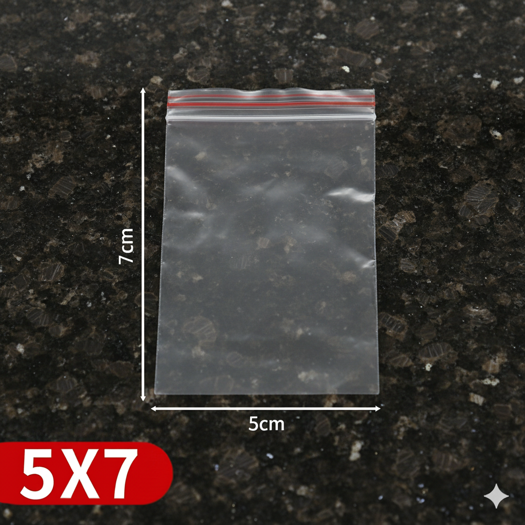 Ziploc 5x7cm - 500 Unid.