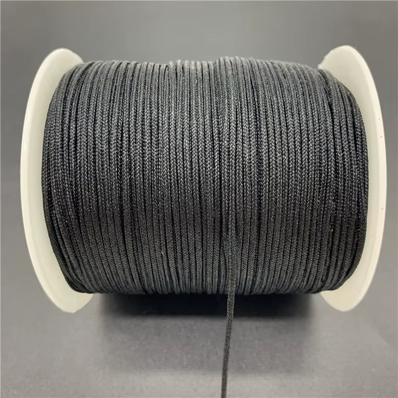 Hilo Tripolino (Chino) Negro 1.5mm - 90 Metros