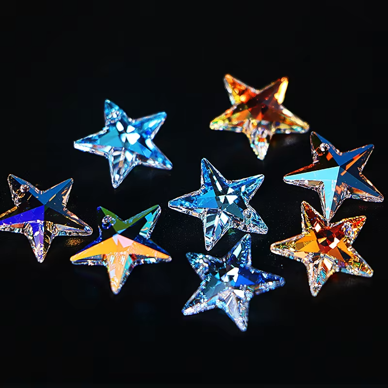 Figuras de Cristal Tornasol 1.8cm - Unidad