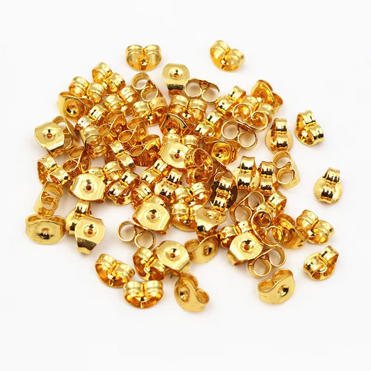 Topes Para Aro Acero Dorado