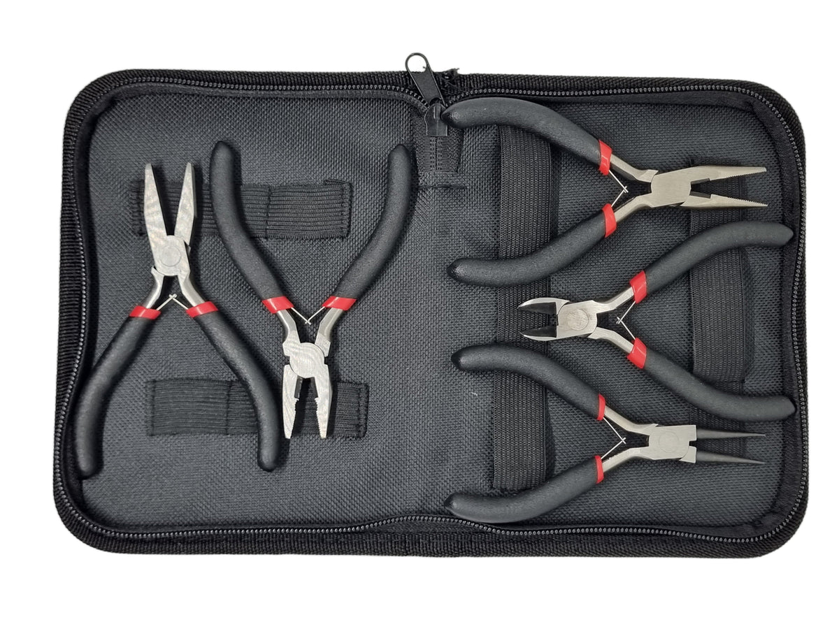 Set 5 Alicates Con Estuche Bisuteria