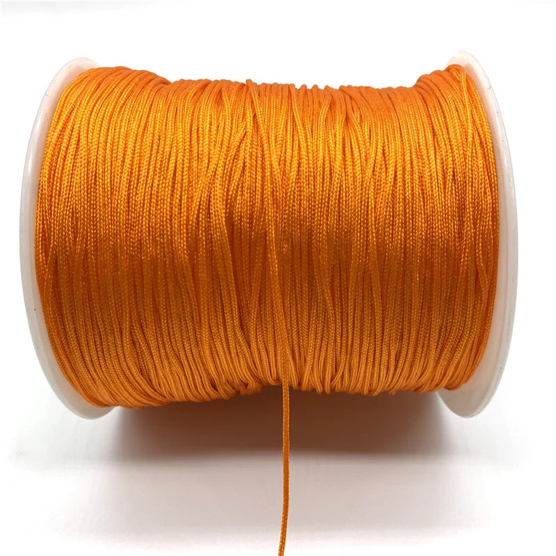Hilo Tripolino (Chino) 0.8mm Naranja - 90 Metros