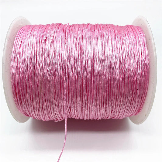 Hilo Tripolino (Chino) 0.8mm Rosado - 90 Metros