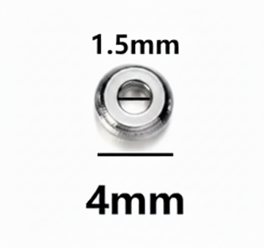 Separador Tipo Dona Acero 4mm