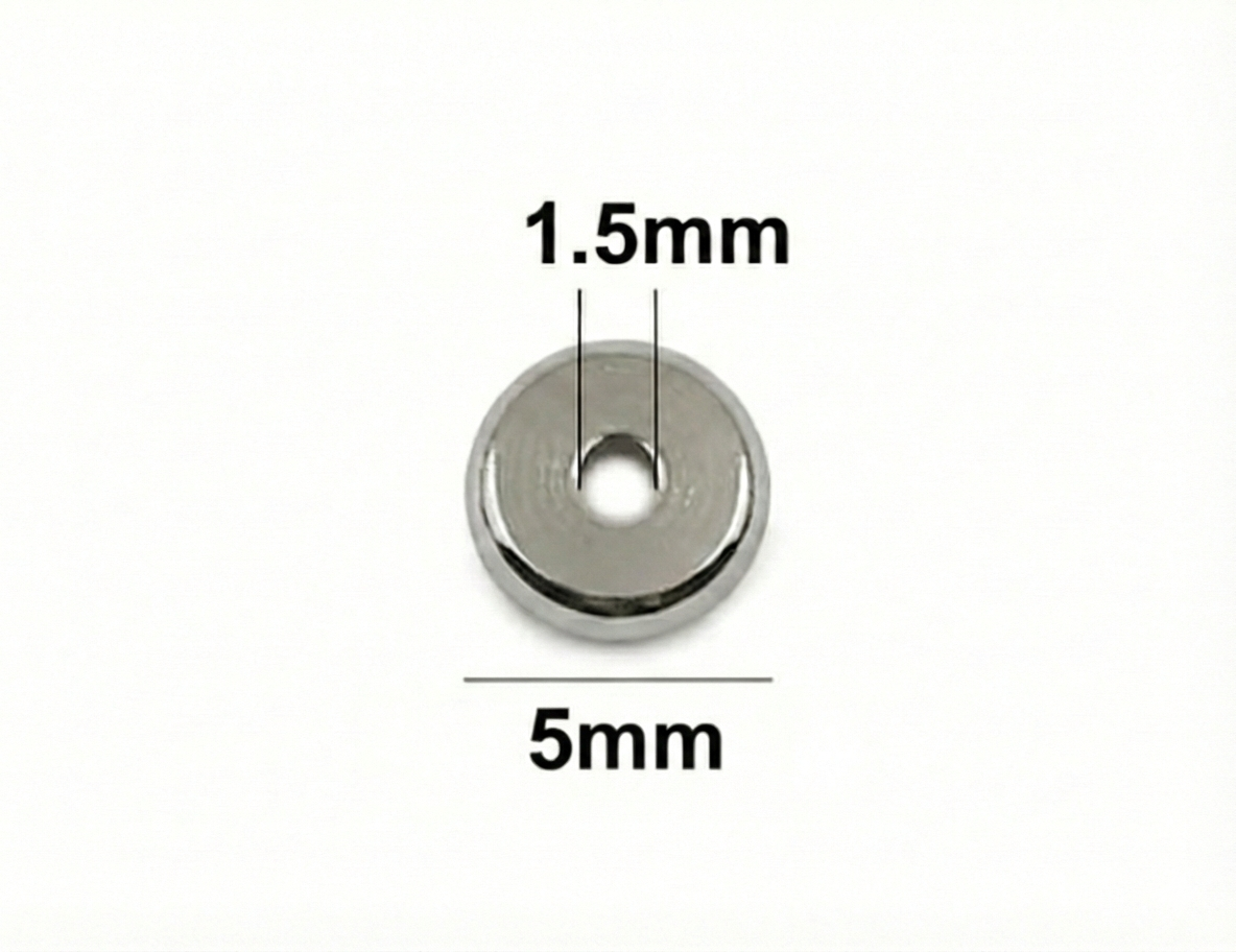 Separador Tipo Dona Acero 5mm