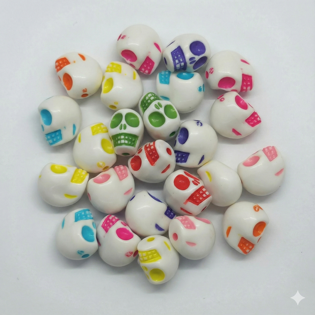 Calaveras Acrílicas Multicolor - 40gr