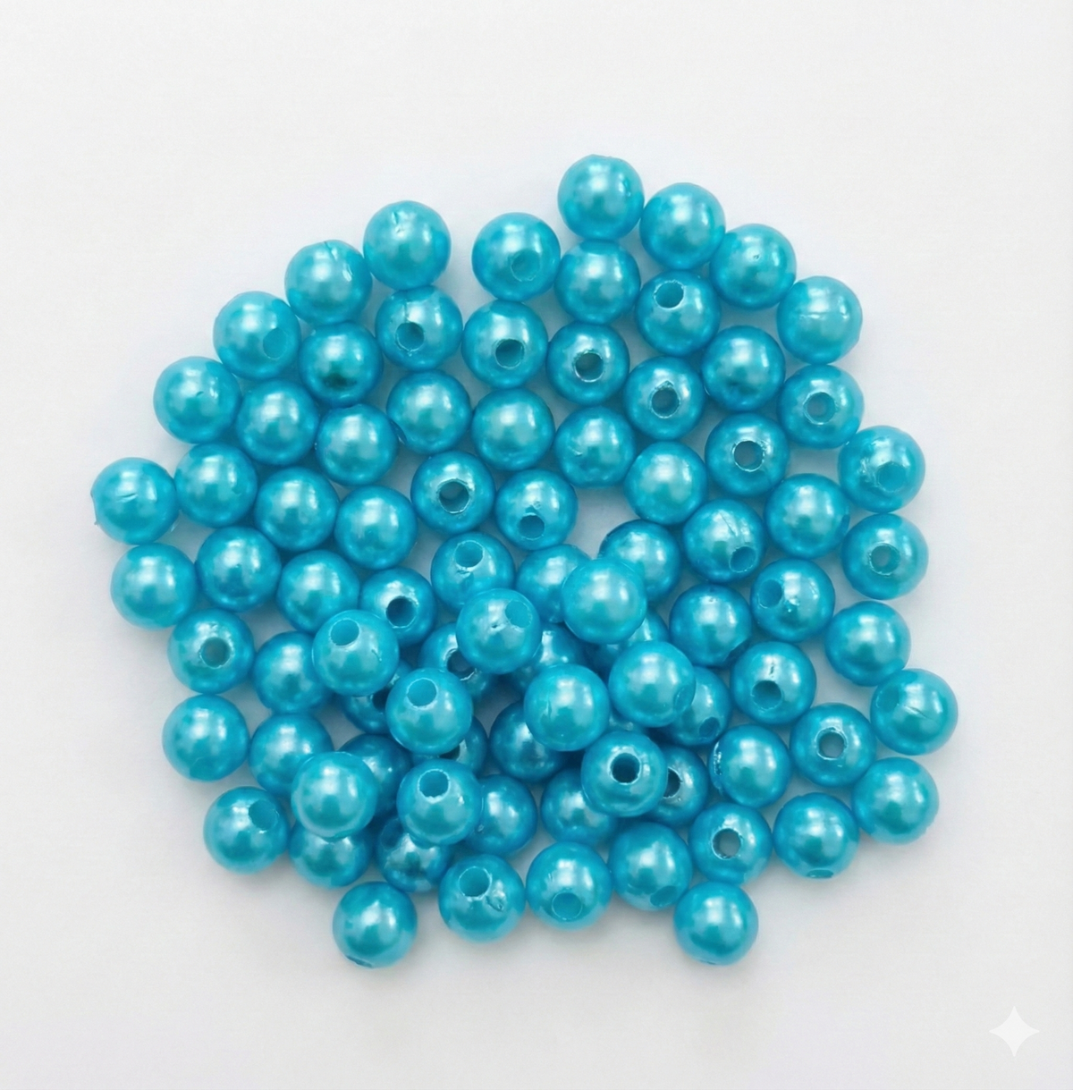 Perlas Plásticas Celeste  - 40gr
