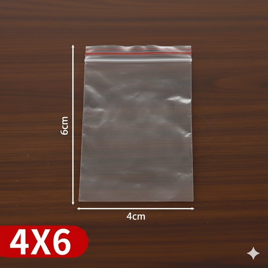 Ziploc 4x6cm - 500 Unid.
