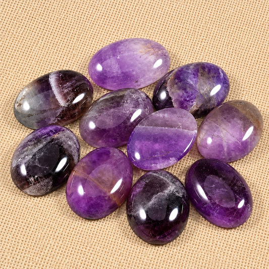 Cabujón (Cabuchón) Amatista 1.8x2.5cm - 1 PCS