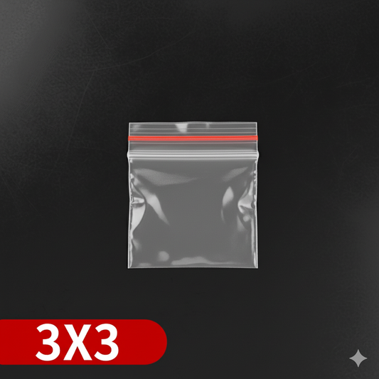 Ziploc 3x3cm - 500 Unid.