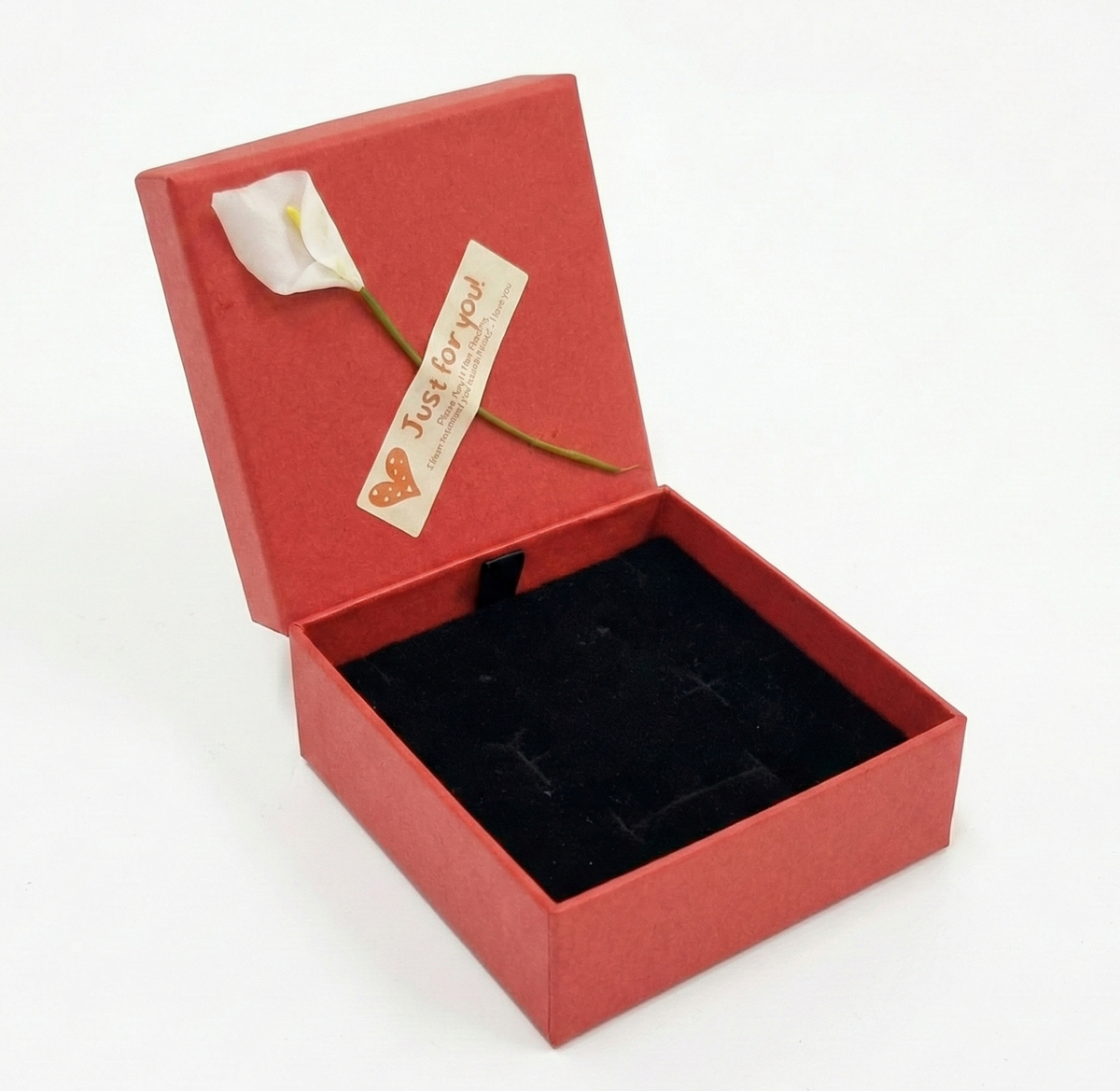 Caja Joyero 8.5x8.5cm - 12 Unid