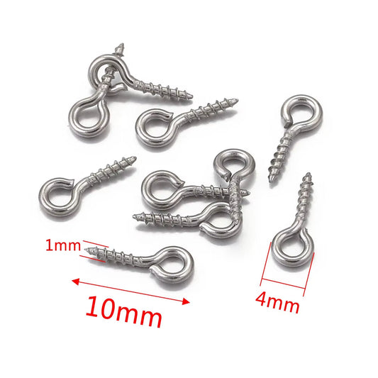 Cáncamo Acero 1cm - 200pcs