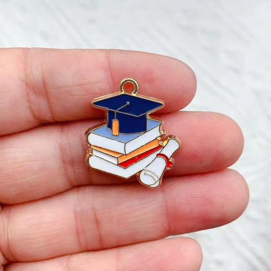 Dije Brirrete Graduacion 21x25mm - 1 Unid.