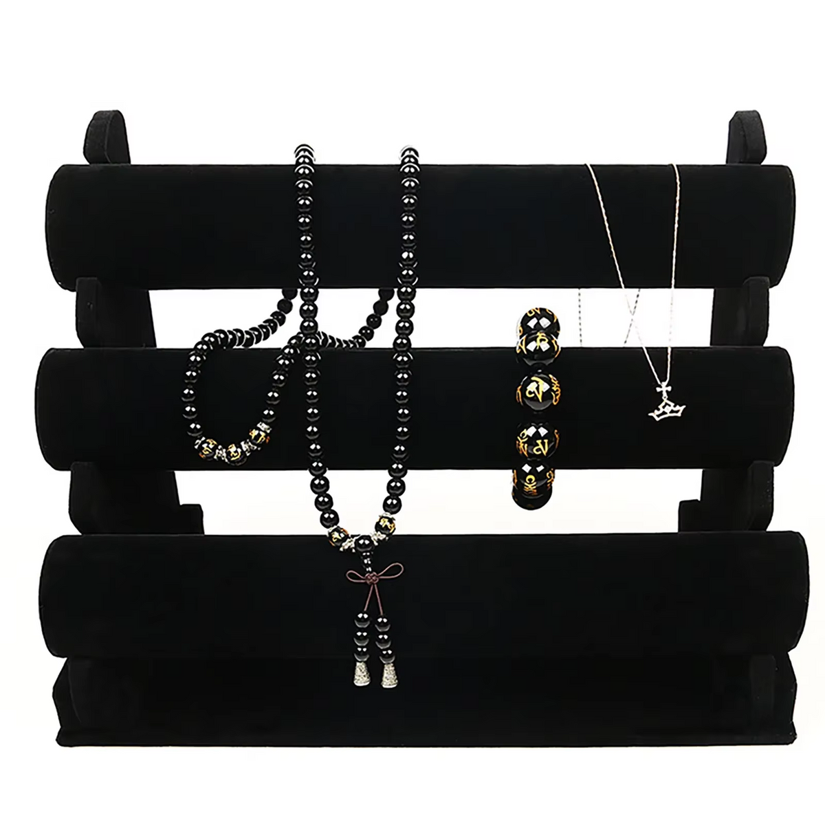 Exhibidor De Pulsera Terciopelo 3 Niveles