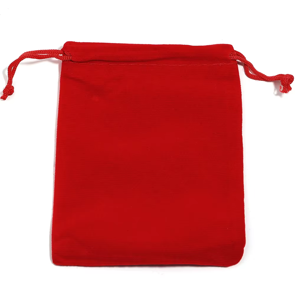 10 Bolsas de Terciopelo 7x9cm