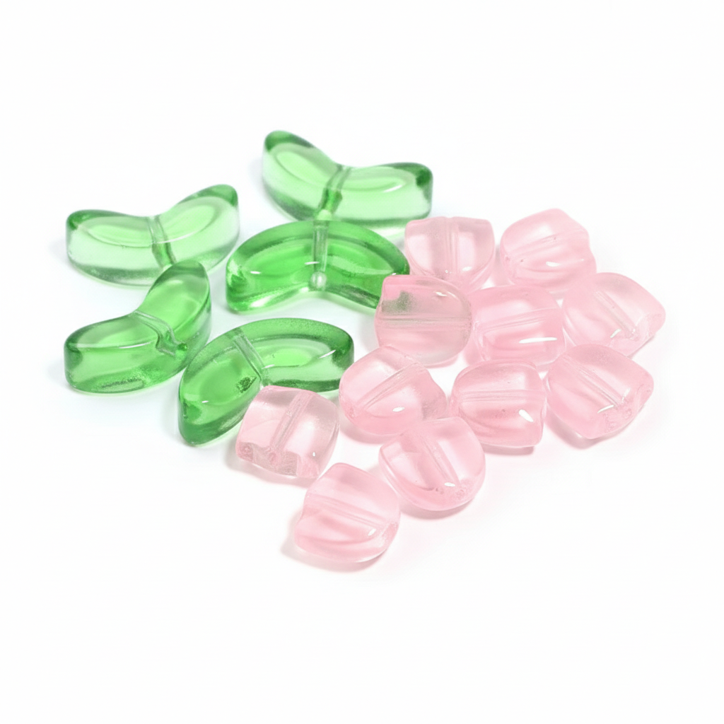 Tulipanes Rosado con Hojas Verdes - 10 Unid